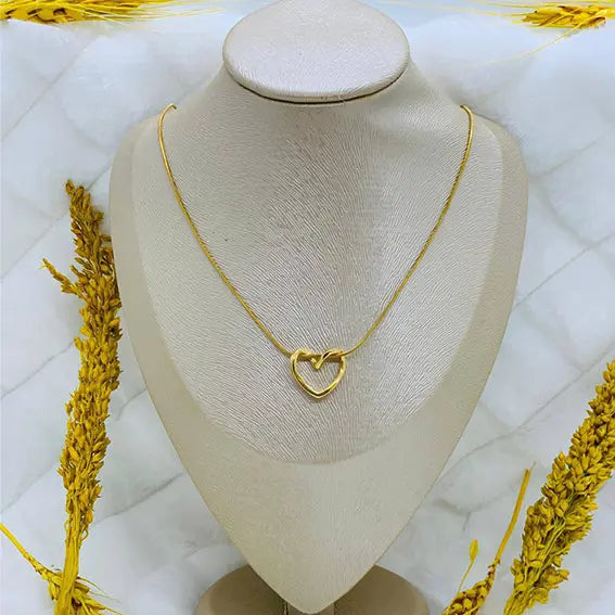 Stainless steel necklace (Gold)