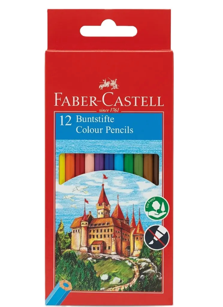FABER-CASTELL 12 color pencils