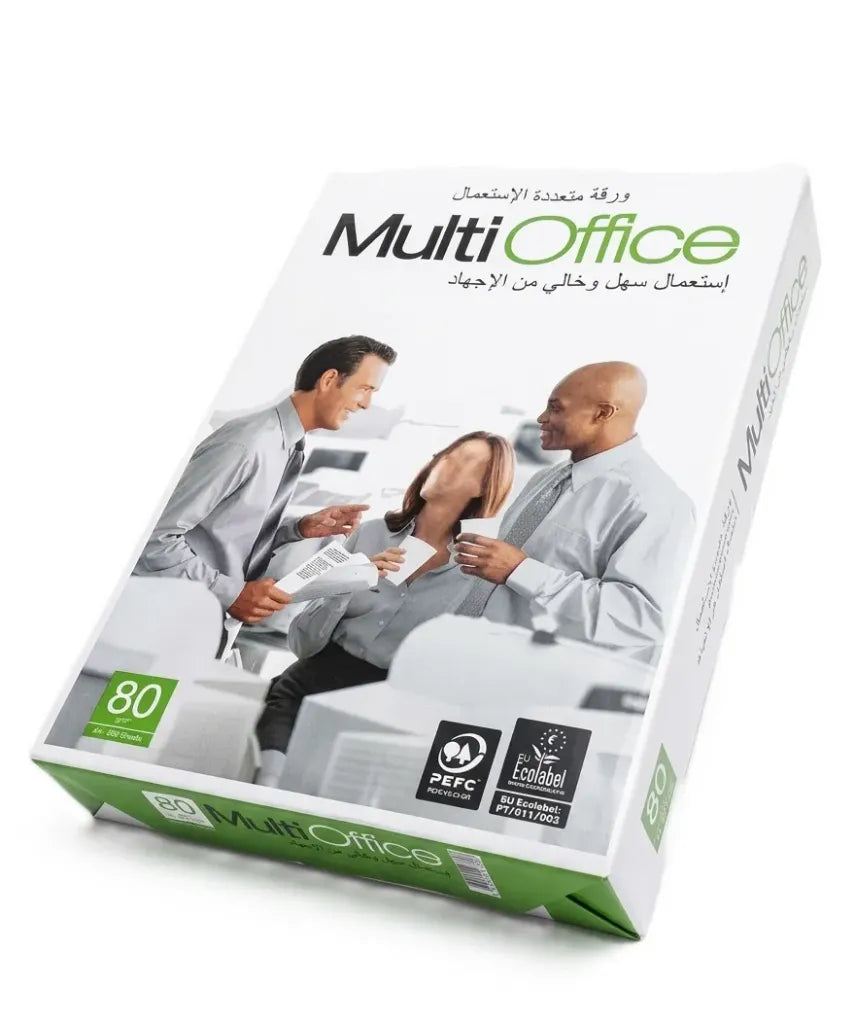 Multi Office A4 Paper 80 gsm - White - Pack of 500 Sheets