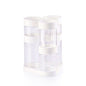 Max Plast Plastic Spices Jars Set of 6 PCS with Stand