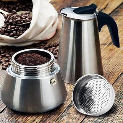 Stainless steel Espresso maker