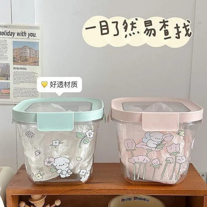 Set of 4 refrigerator containers 1-35