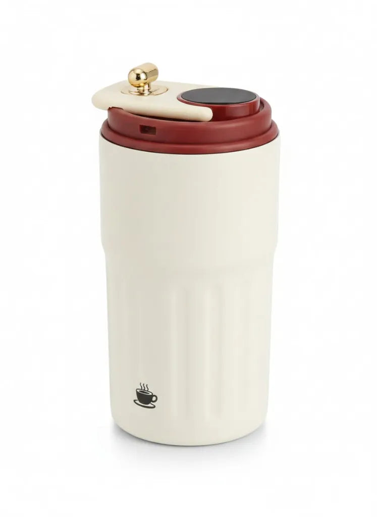 Digital thermal coffee mug