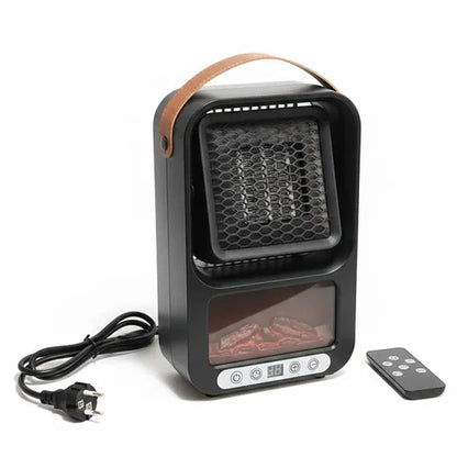 Electric Fan Heater with Temperature display