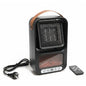 Electric Fan Heater with Temperature display