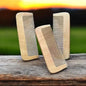 Hair and beard wooden comb
