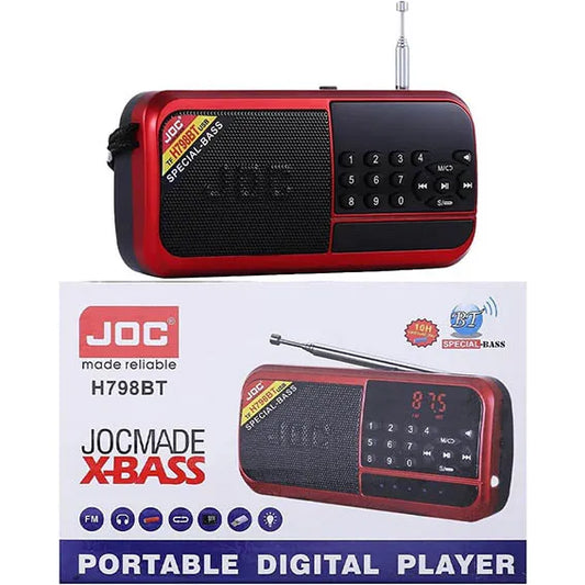  راديو ديجيتال محمول JOC H798BT