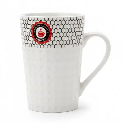 Long Ceramic Mug/Patterned
