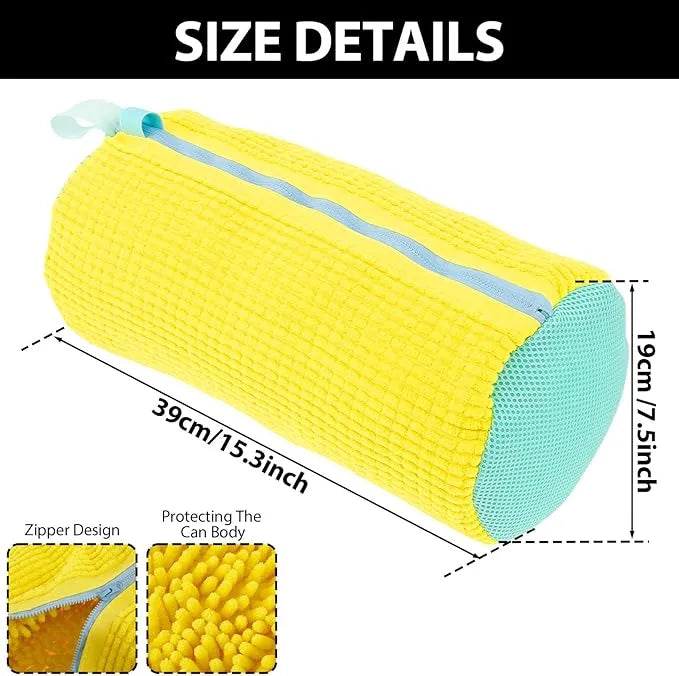 Shoe washing machine bag