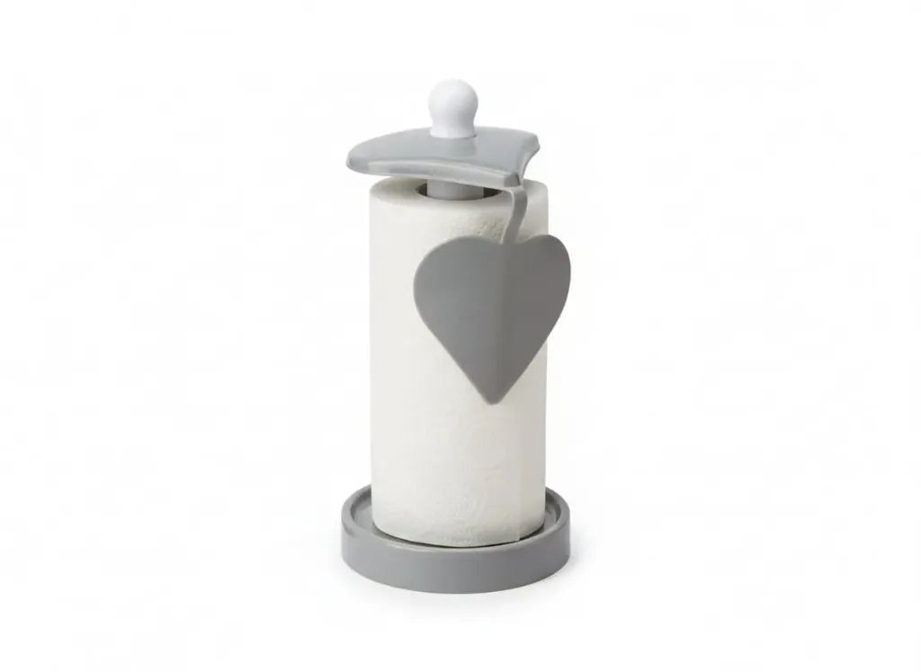 Plastic kitchen roll holder