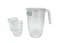 Acrylic Jar+2 cups Phoenix