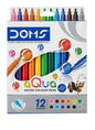 12 Watercolor felt tip pens DOMS