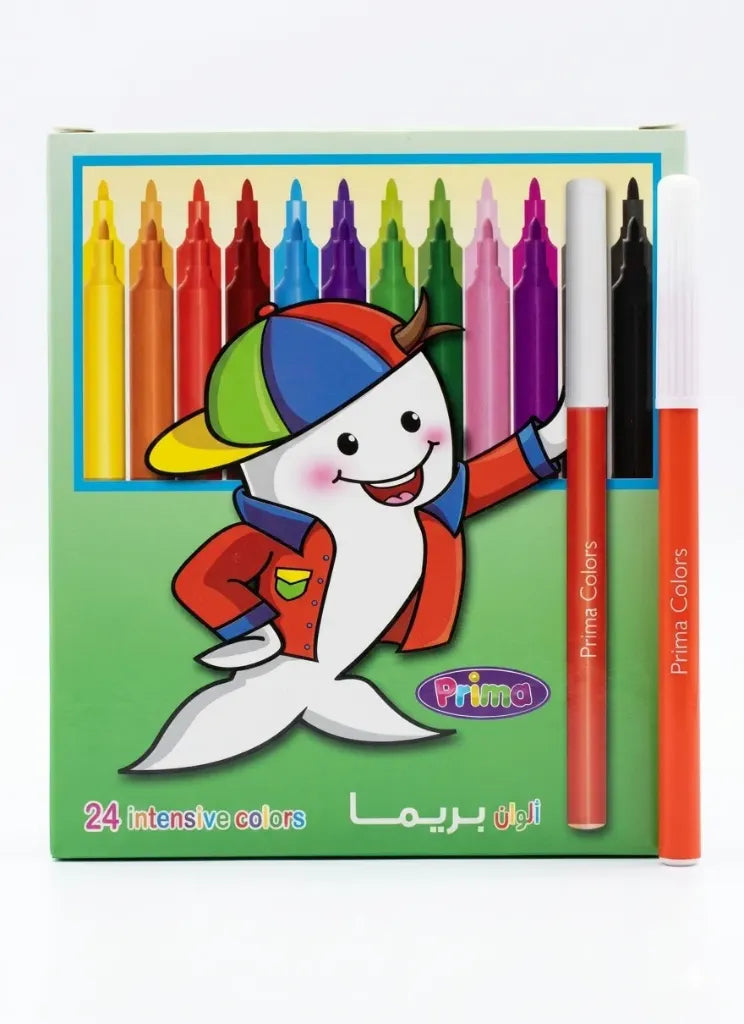 24 color felt-tip pens PRIMA