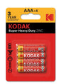 4x AAA Battery R3 Kodak