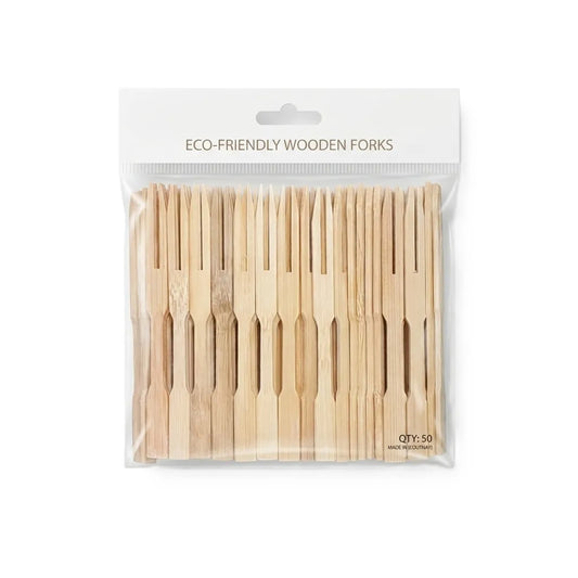 Disposable Bamboo Fruit Forks