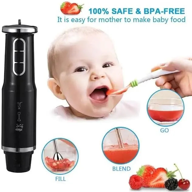 RAF Hand Blender 4 in 1-600Watt