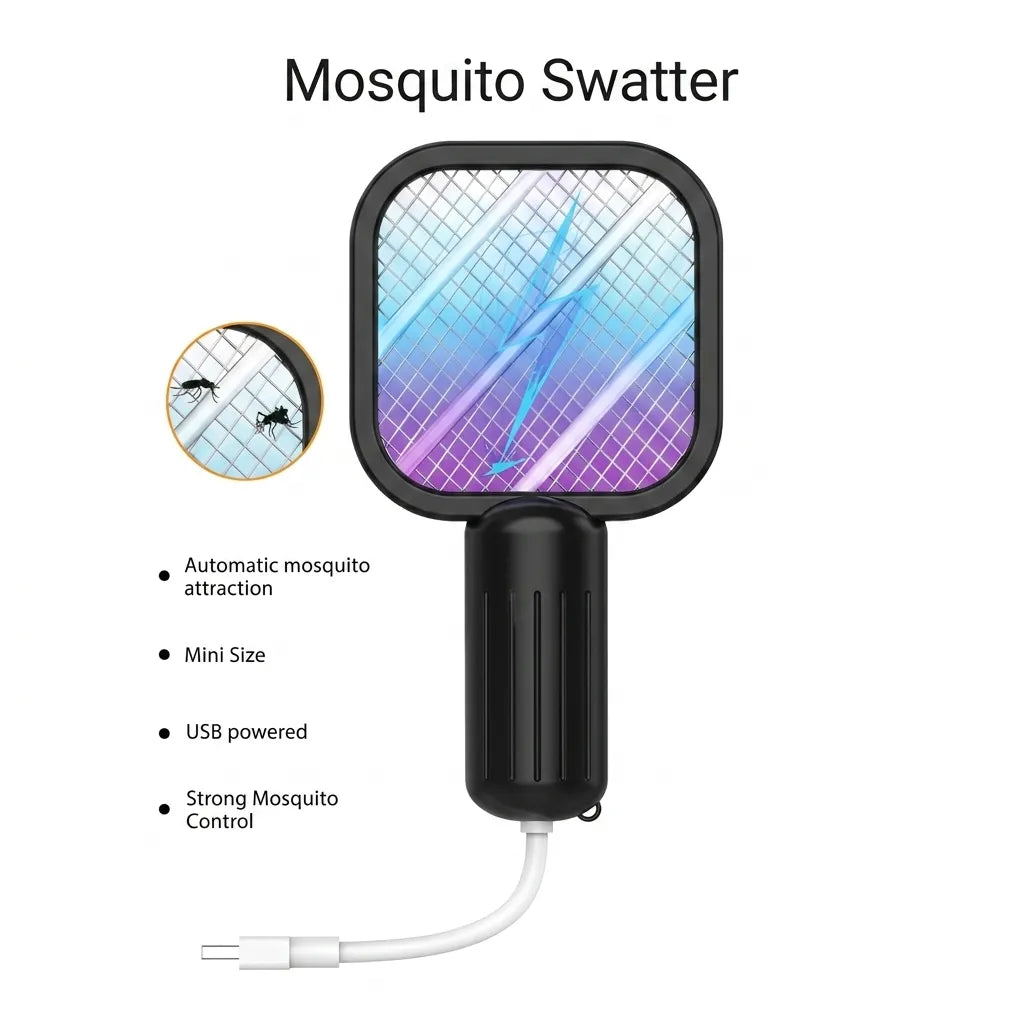 مضرب ناموس USB GECKO