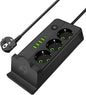 مشترك 3 عين (4USB - 1 TYPE C) + شاحن لاسلكى