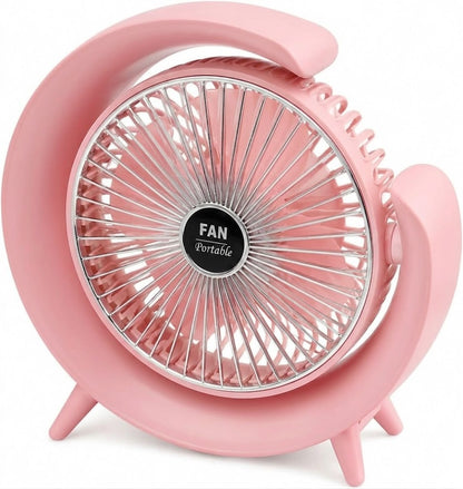Desk Fan with RGB Light 1101