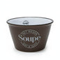 Porcelain soup bowl