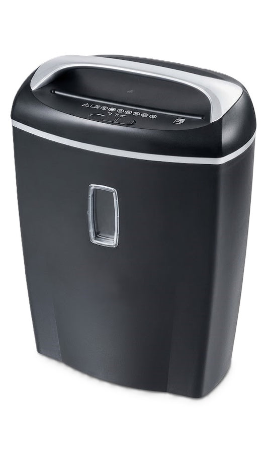 Sarff C153 P4 Cross-Cut Paper Shredder - 8-Sheet Capacity, 21L Bin