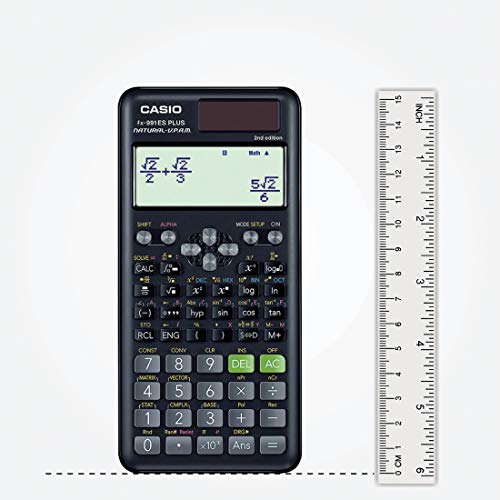 Casio - Scientific Calculator Second Edition Non-Programmable Advanced Functions - FX-991MS-2 - Gray